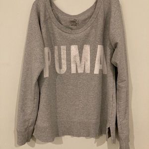 Puma super cute oversized hoddie. Used but great!!